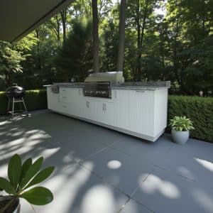 Outdoor kitchen cabinets in Orlando Florida